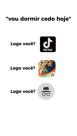 Logo você?