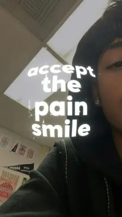 the pain smile