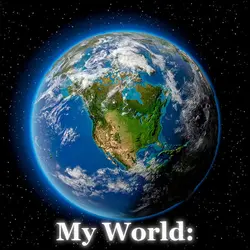 My world> (is cheer)