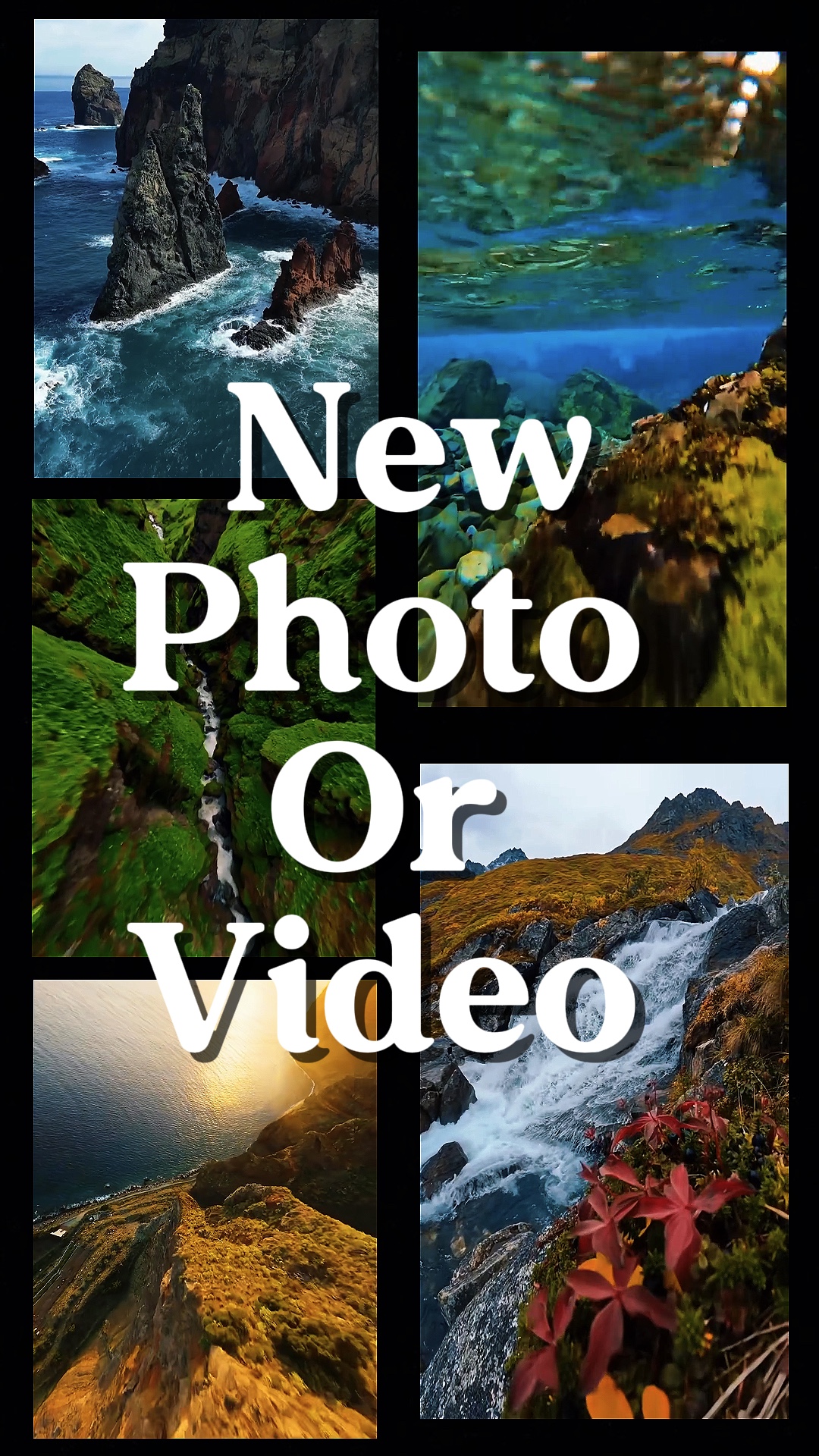 New photo or video 