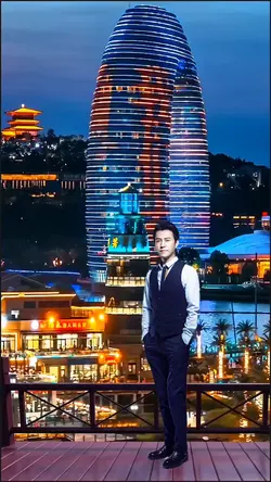 Night scene