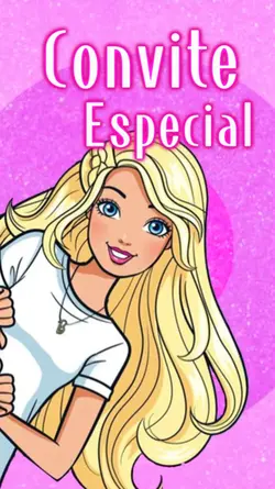 Convite da Barbie