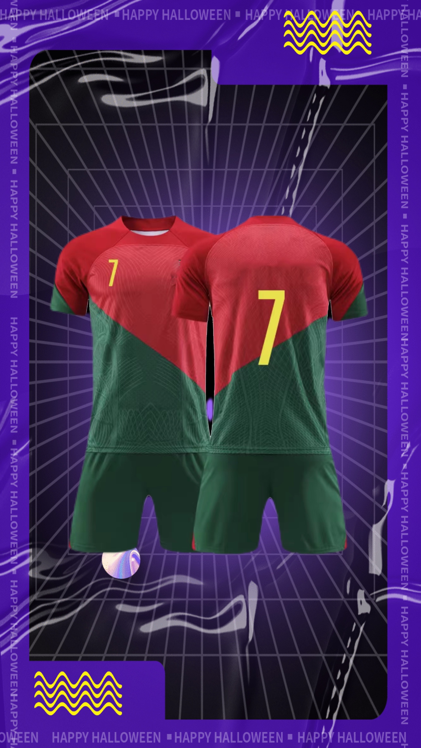 Futbol Forması Giyim Satış Şablonu