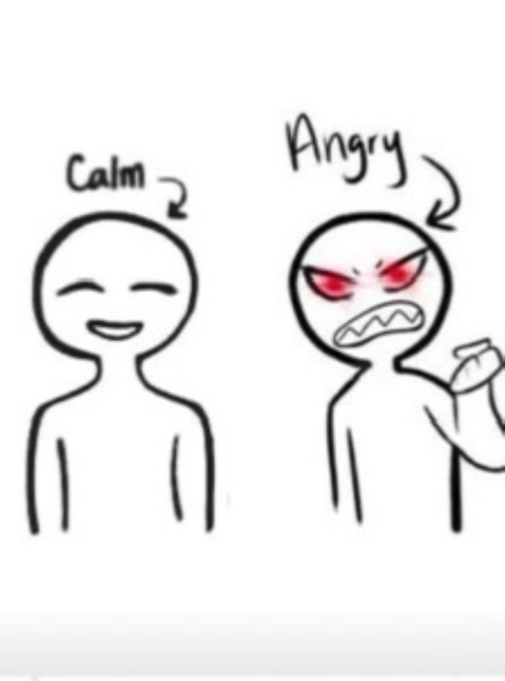 calm and angry duo