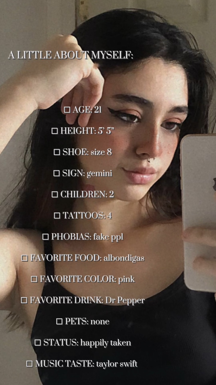 Über mich selbst 📲