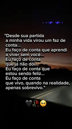 Faço de conta 🖤🥀