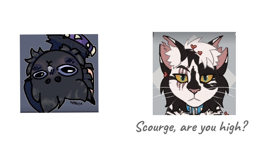 Scourge, R U high?
