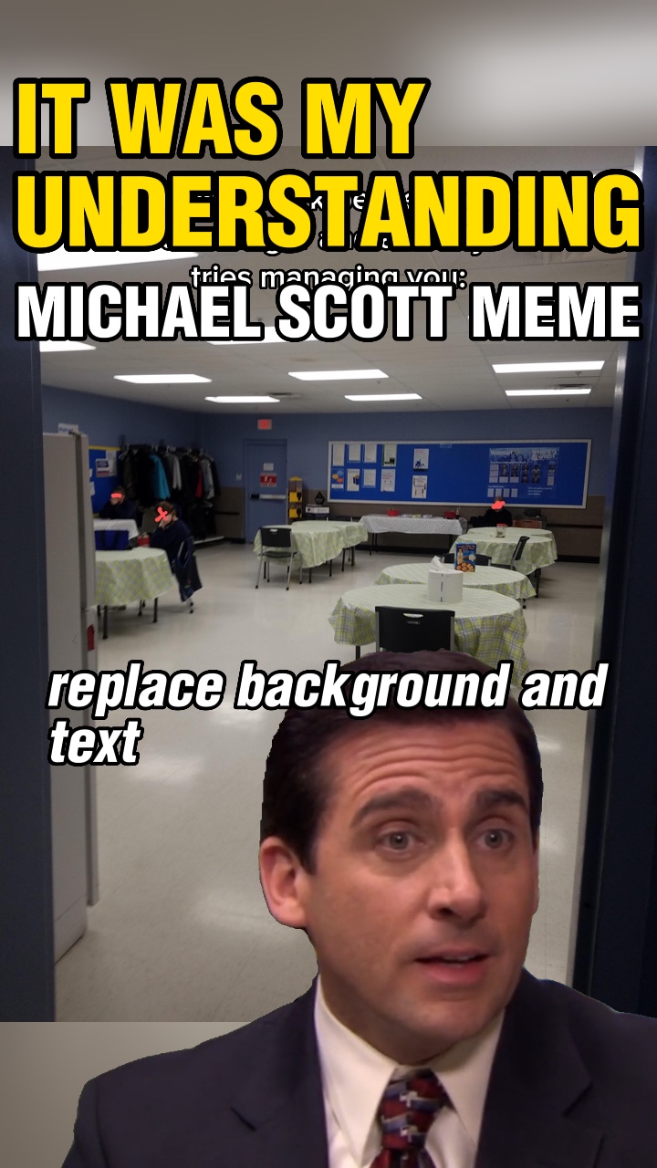 was my understanding