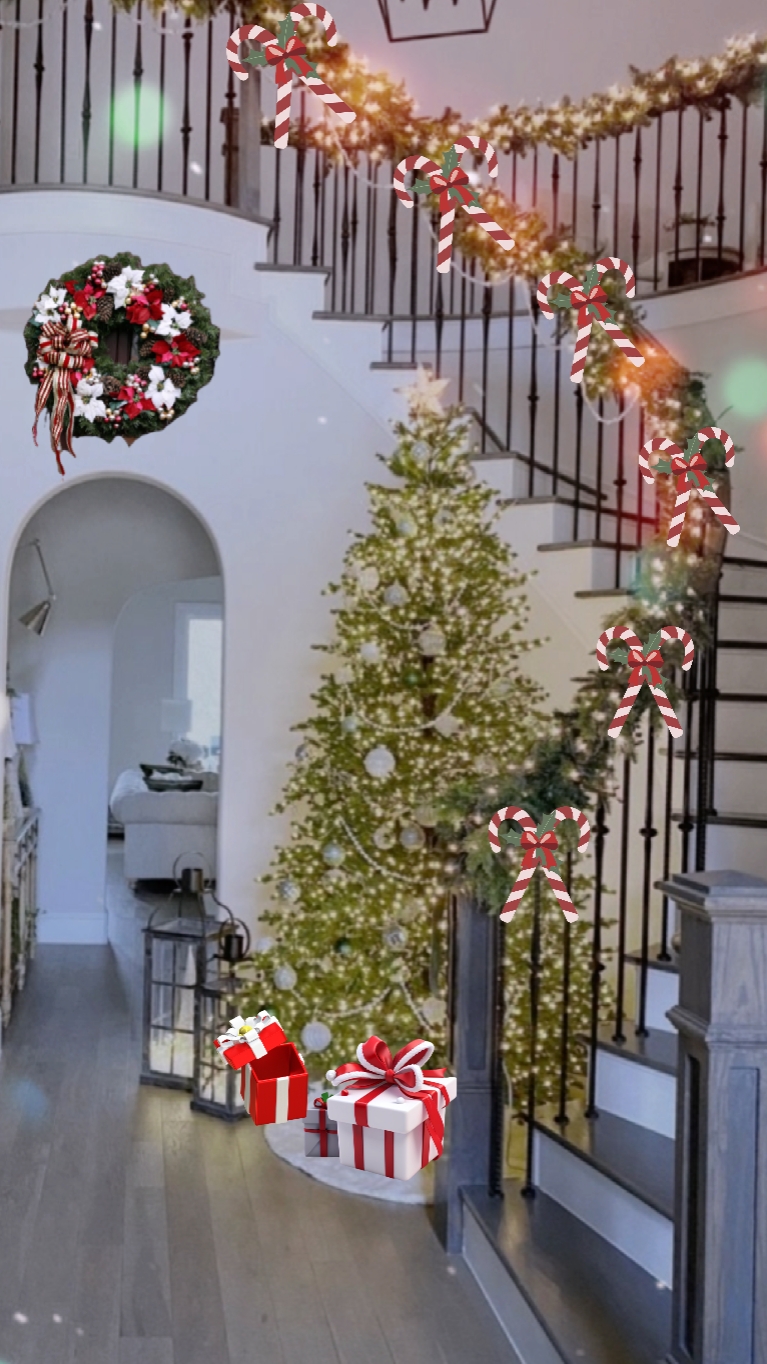 Escalera festiva 