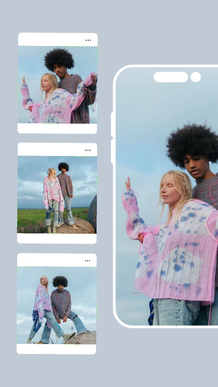 Roupa Roupa Produto Fácil Exibição Aberta Estilo TikTok