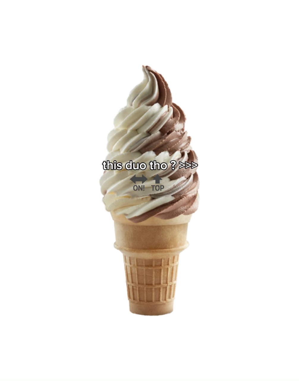 choc and vanill