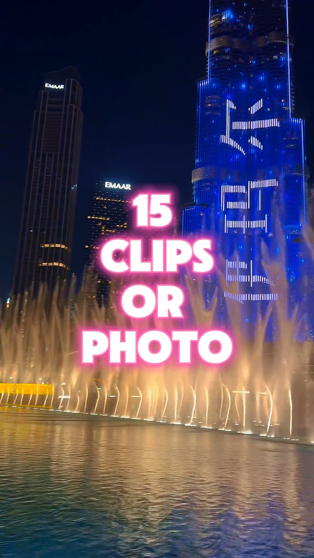 15 clips or photo