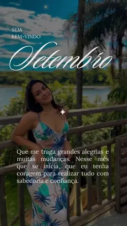 Bem vindo Setembro