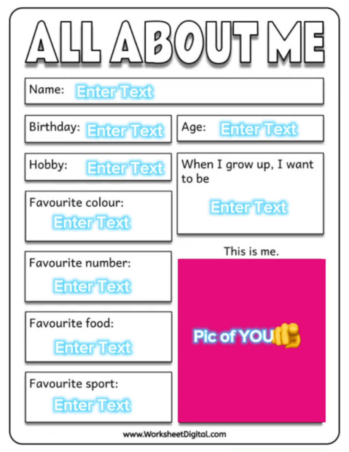 All about YOU