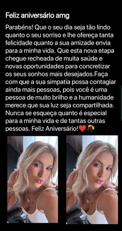 Aniversário Amiga