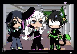 Just them dancing 
