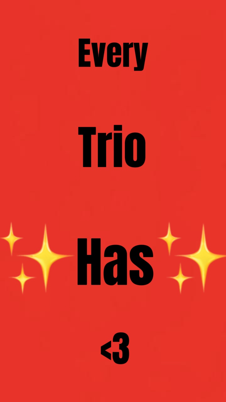 Modelo trio <3😘