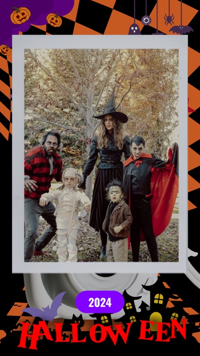 Cadılar Bayramı Polaroid👻🎃