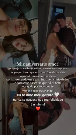 Aniversário namorado