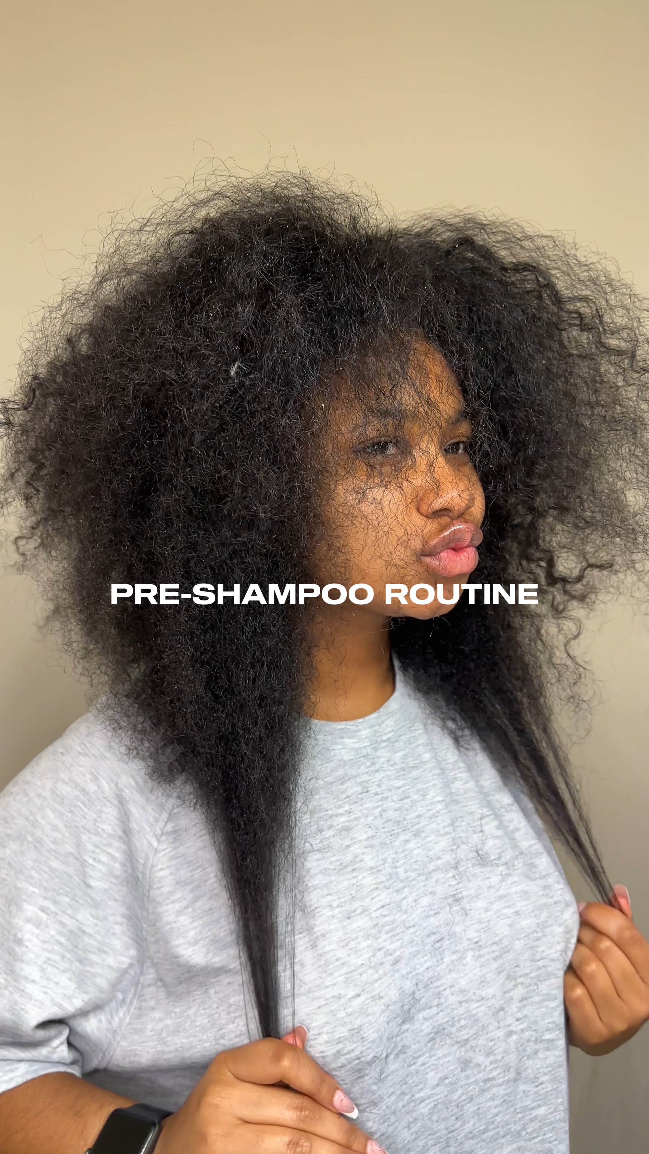 Wash day routine 