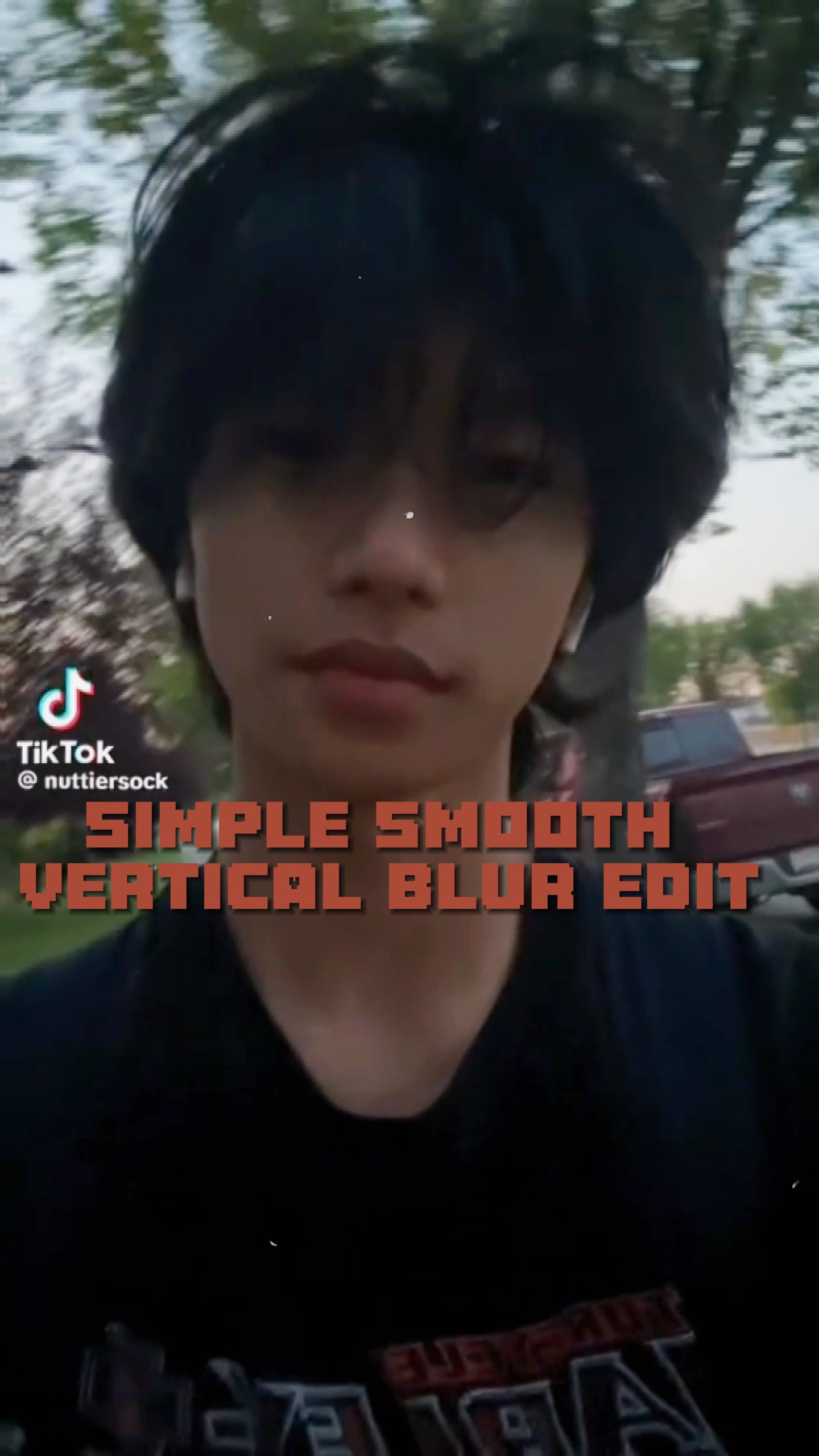 Simple blur edit