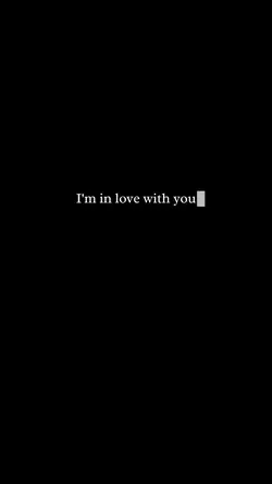 I love you 