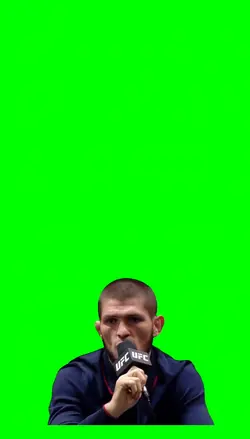 No way -Khabib