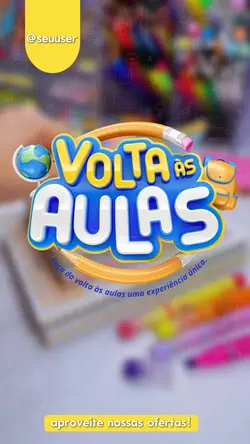 Volta as aulas loja