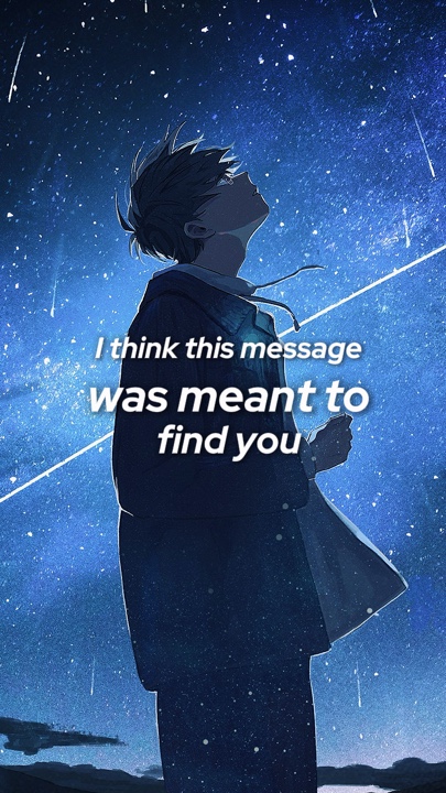 This message for you