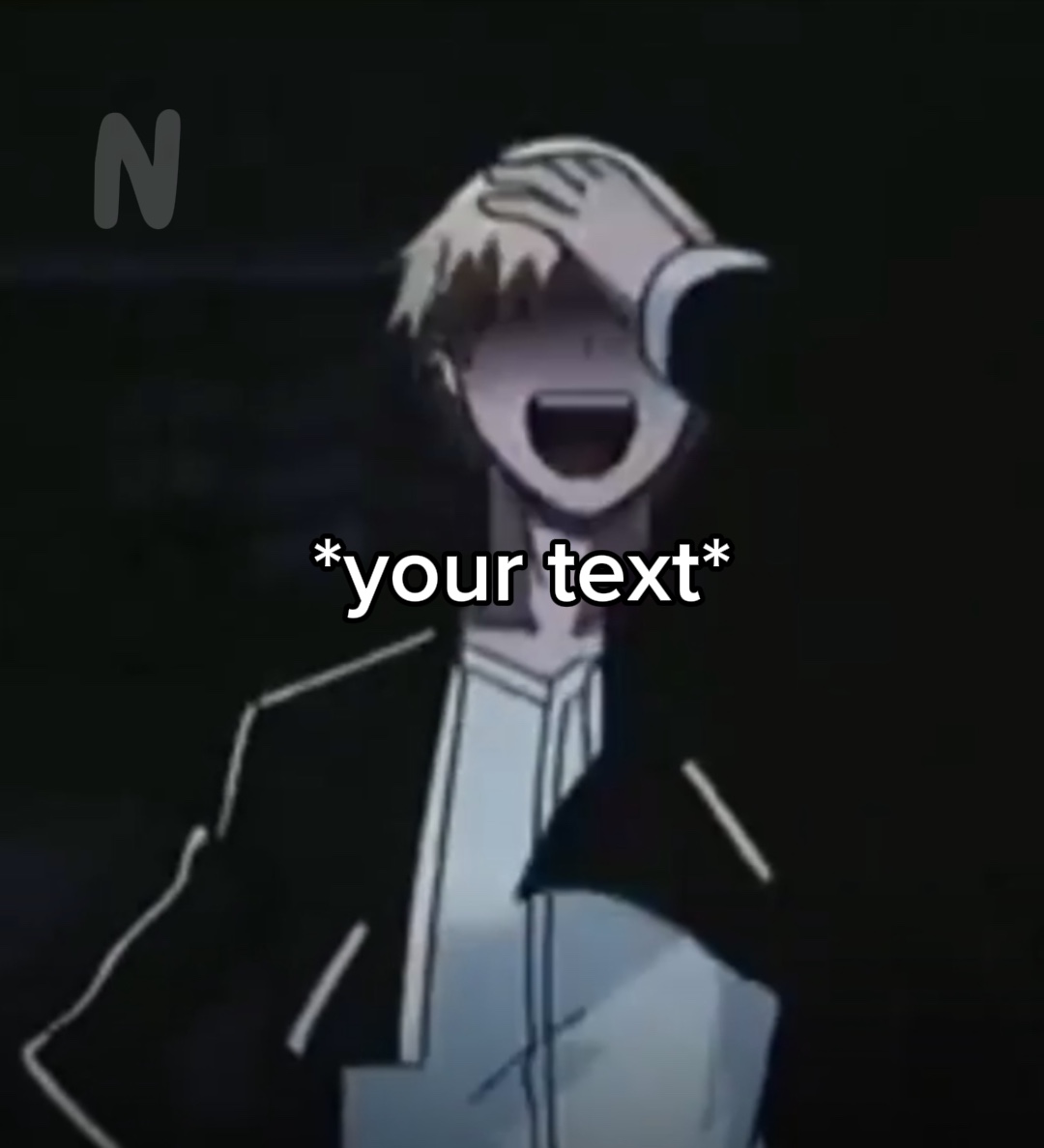 Anime rire meme