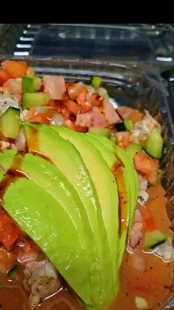 Shrimp Ceviche octop