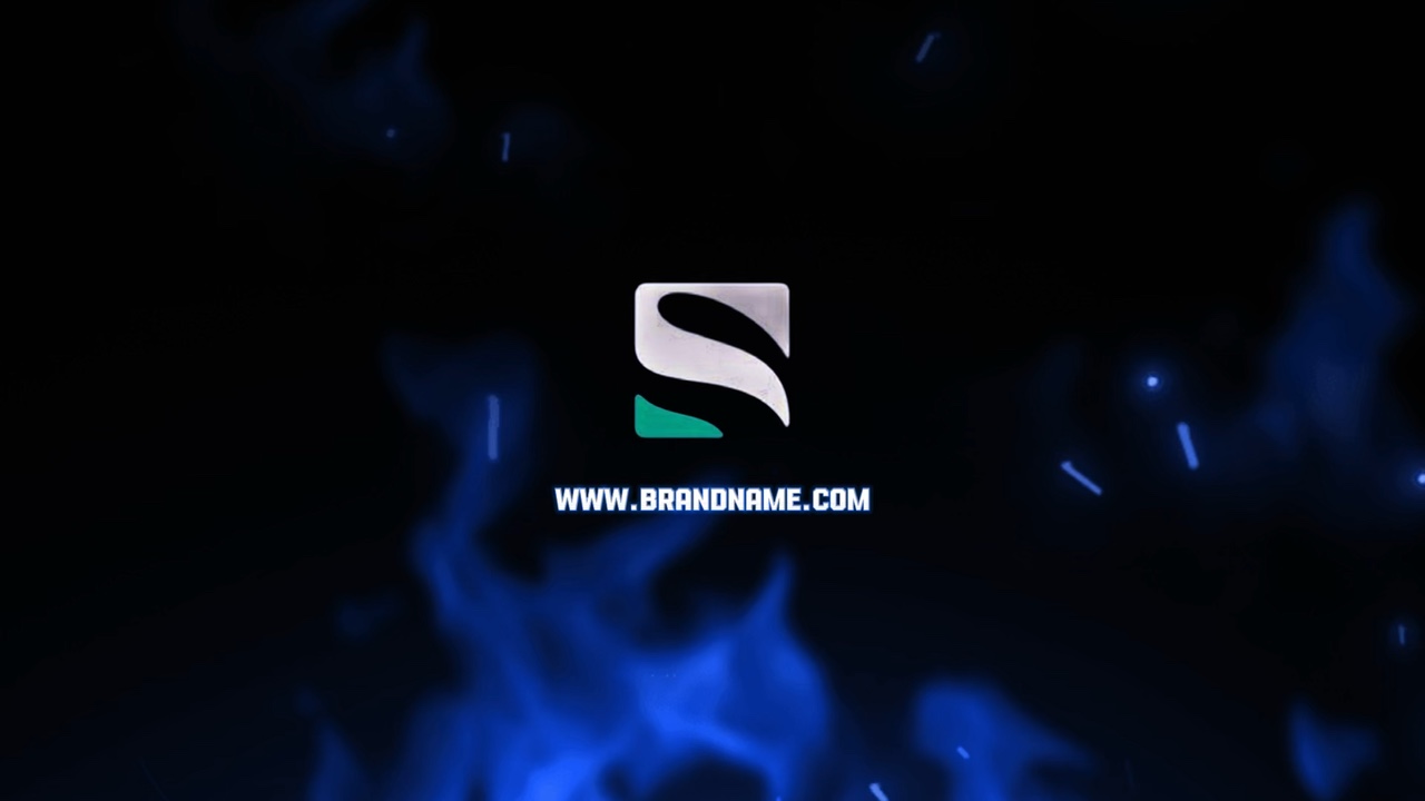 LOGO Intro Template Minimalist na Estilo