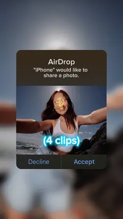 airdrop 💙(4 clips)