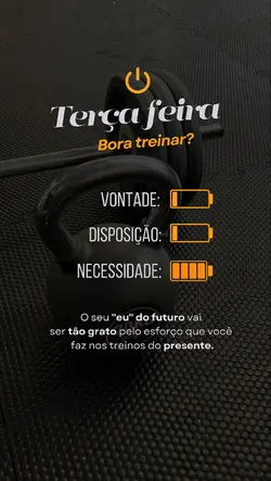 DIA DE TREINO 