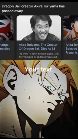 Sad day for anime