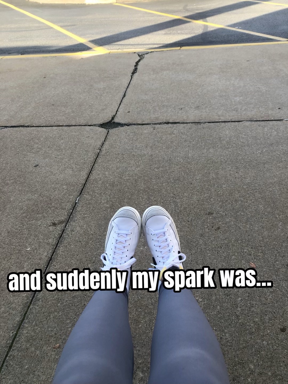 My spark was back