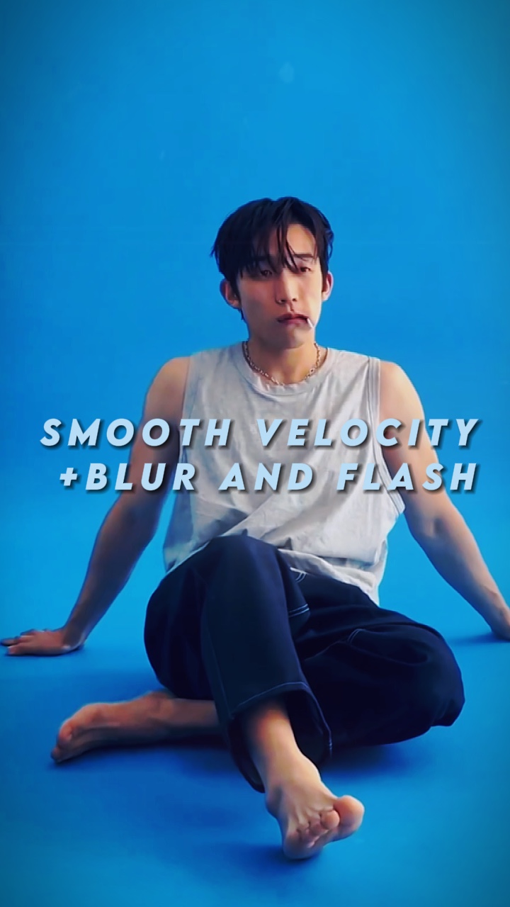 Smooth velocity+blur