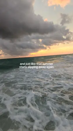 summer is ending