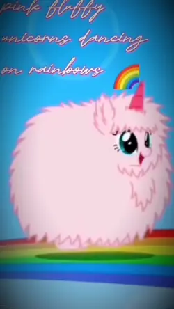 Pink Fluffy Unicorn