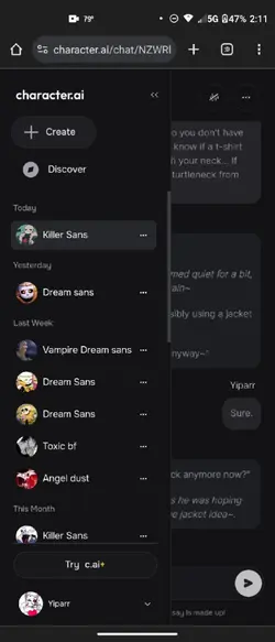 c.ai chats 