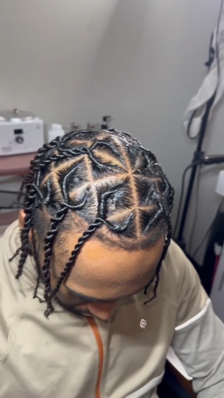 Haarschablone