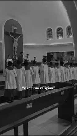 “é só uma religião”