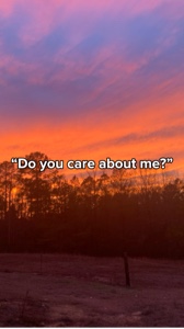 I do care🙄