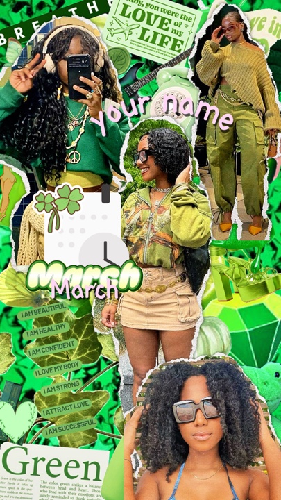 Papel de parede de março 💚🍀