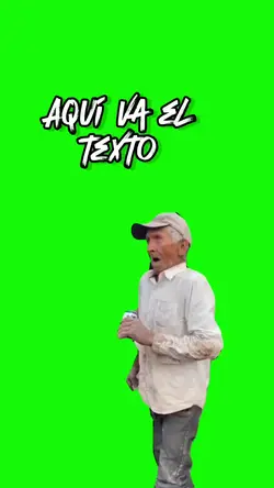 Viejito gritando