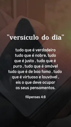 VERSÍCULO DO DIA