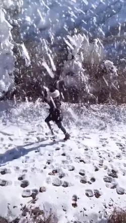 One-click snowfall