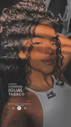 O morena linda..
