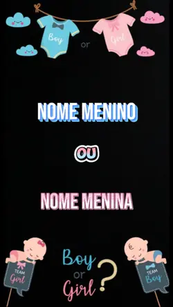 Menino ou menina
