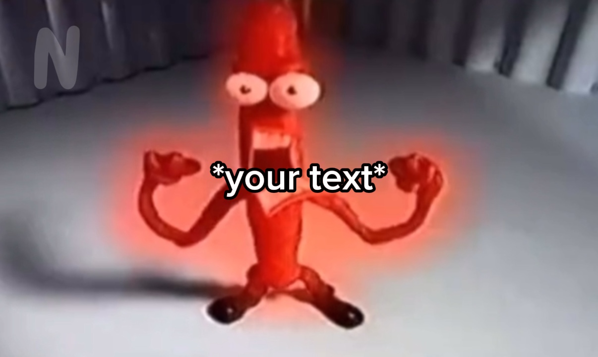 Meme do bastão irritado